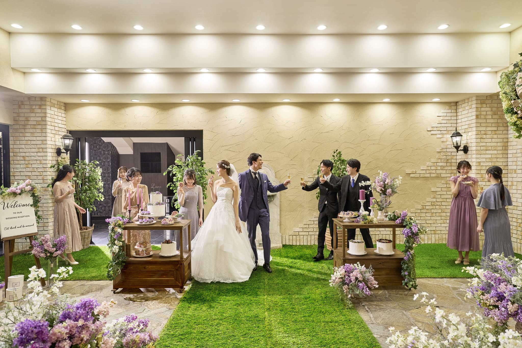 全天候可能な屋内型プライベートガーデン